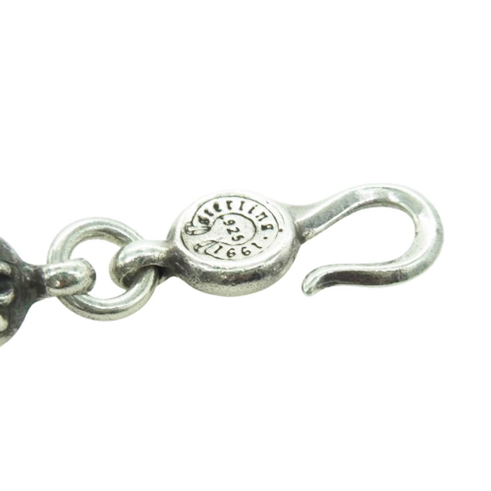 CHROME HEARTS クロムハーツ（原本無） NO1 BALL #1 クロスボール ブレスレット シルバー系【中古】
