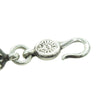 CHROME HEARTS クロムハーツ（原本無） NO1 BALL #1 クロスボール ブレスレット シルバー系【中古】