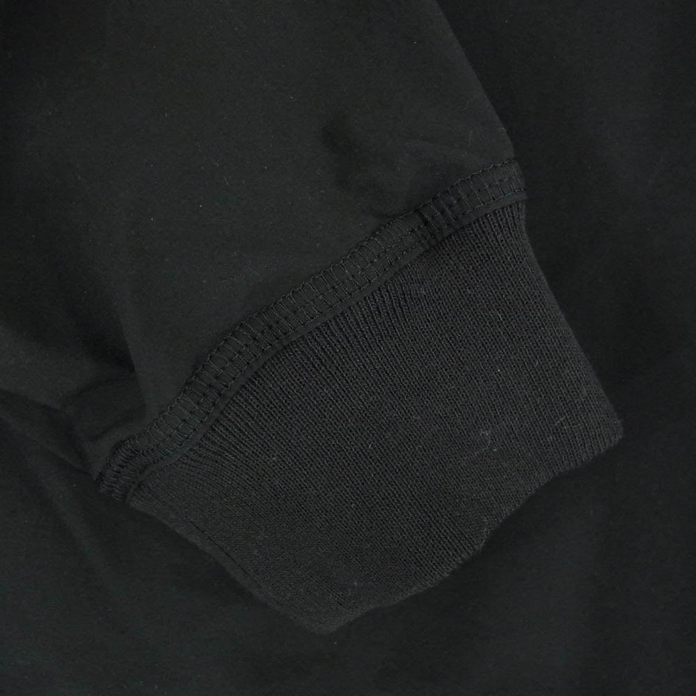 MARGARET HOWELL マーガレットハウエル 579-4154001 STRETCH POLYESTER POPLIN ストレッチ ポリエステル ポプリン トップス Tシャツ ブラック系 L【美品】【中古】