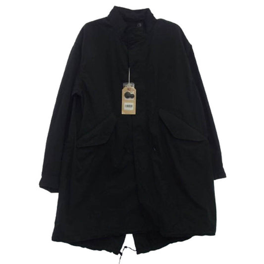 WAIPER ワイパー WP1004 M-65 米軍 US ARMY フィッシュテールパーカー モッズコート ブラック系 XS【中古】