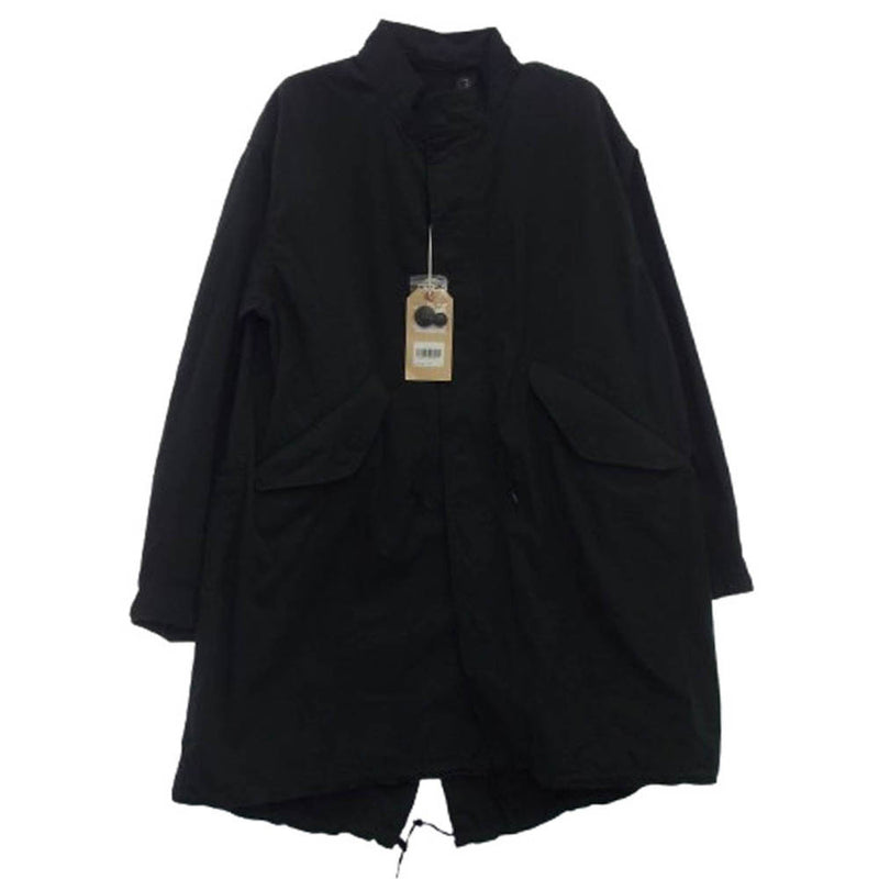 WAIPER ワイパー WP1004 M-65 米軍 US ARMY フィッシュテールパーカー モッズコート ブラック系 XS【中古】