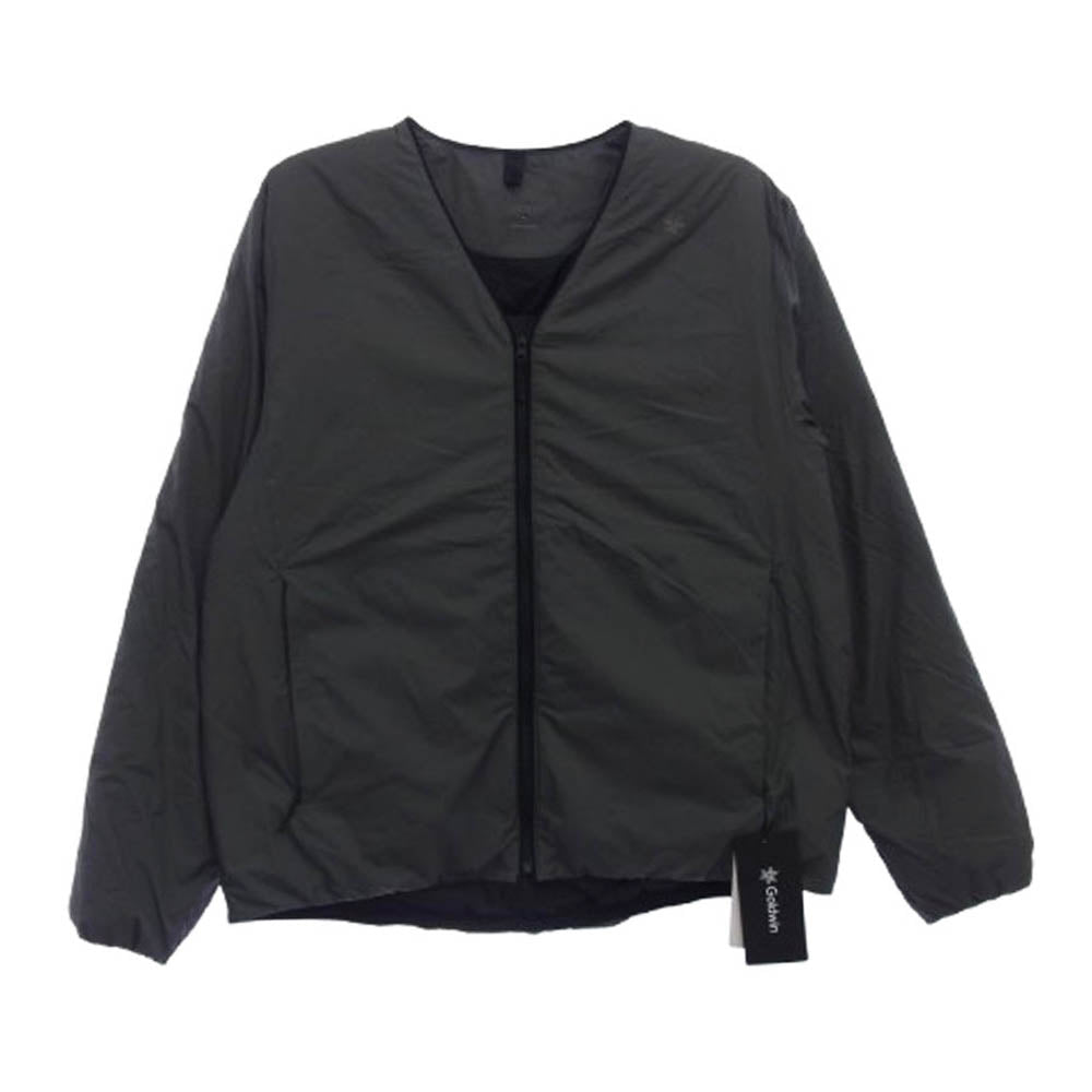 Goldwin ゴールドウィン GL23346 Down Cardigan Vネック ジップ ダウン カーディガン ジャケット グレー系 1【中古】