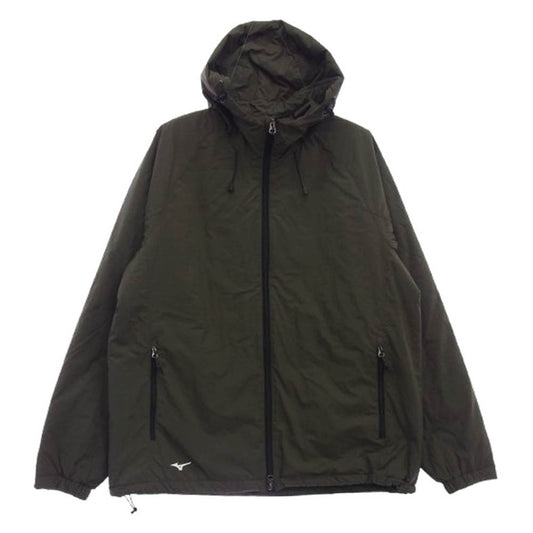 MARGARET HOWELL マーガレットハウエル 579-4217005 × MIZUNO ミズノ LIGHT WEIGHT NYLON POPLIN ライトウェイト ナイロン ポプリン ジャケット カーキ系 M【中古】
