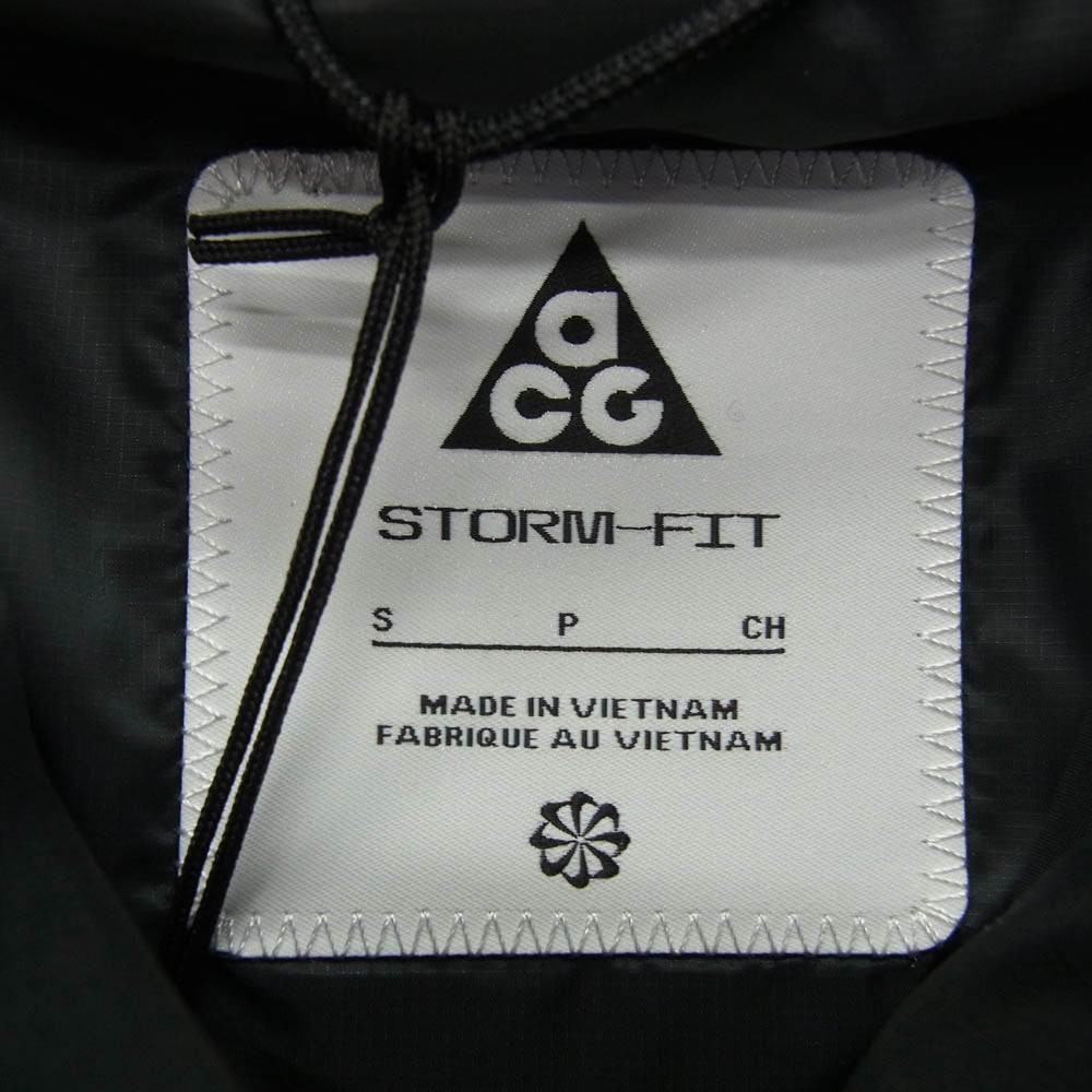 NIKE ナイキ FV8682-010 ACG PrimaLoft Skull Peak プリマロフト スカルピーク ストームフィット ジャケット ブラック系 S【中古】