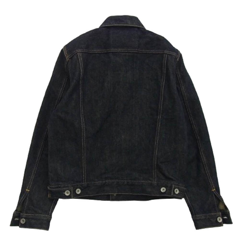 IRON HEART アイアンハート 526J 21oz セルビッチ デニム トラッカー ジャケット インディゴブルー系 S【中古】