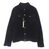 ISAMUKATAYAMA BACKLASH イサムカタヤマバックラッシュ 1878-07 NIGHT RIDE JAPAN CALF GARMENT-DYED JACKET ジャパンカーフ 白鞣し 製品染め ナイトライド スエード Gジャン ジャケット ブラック系 M【中古】