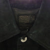 ISAMUKATAYAMA BACKLASH イサムカタヤマバックラッシュ 1878-07 NIGHT RIDE JAPAN CALF GARMENT-DYED JACKET ジャパンカーフ 白鞣し 製品染め ナイトライド スエード Gジャン ジャケット ブラック系 M【中古】