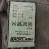 ISAMUKATAYAMA BACKLASH イサムカタヤマバックラッシュ 1498-06 JAPAN CALF GARMENT-DYED JACKET ジャパンカーフ製品染め フード付き ライダースジャケット ブラック系 M【中古】