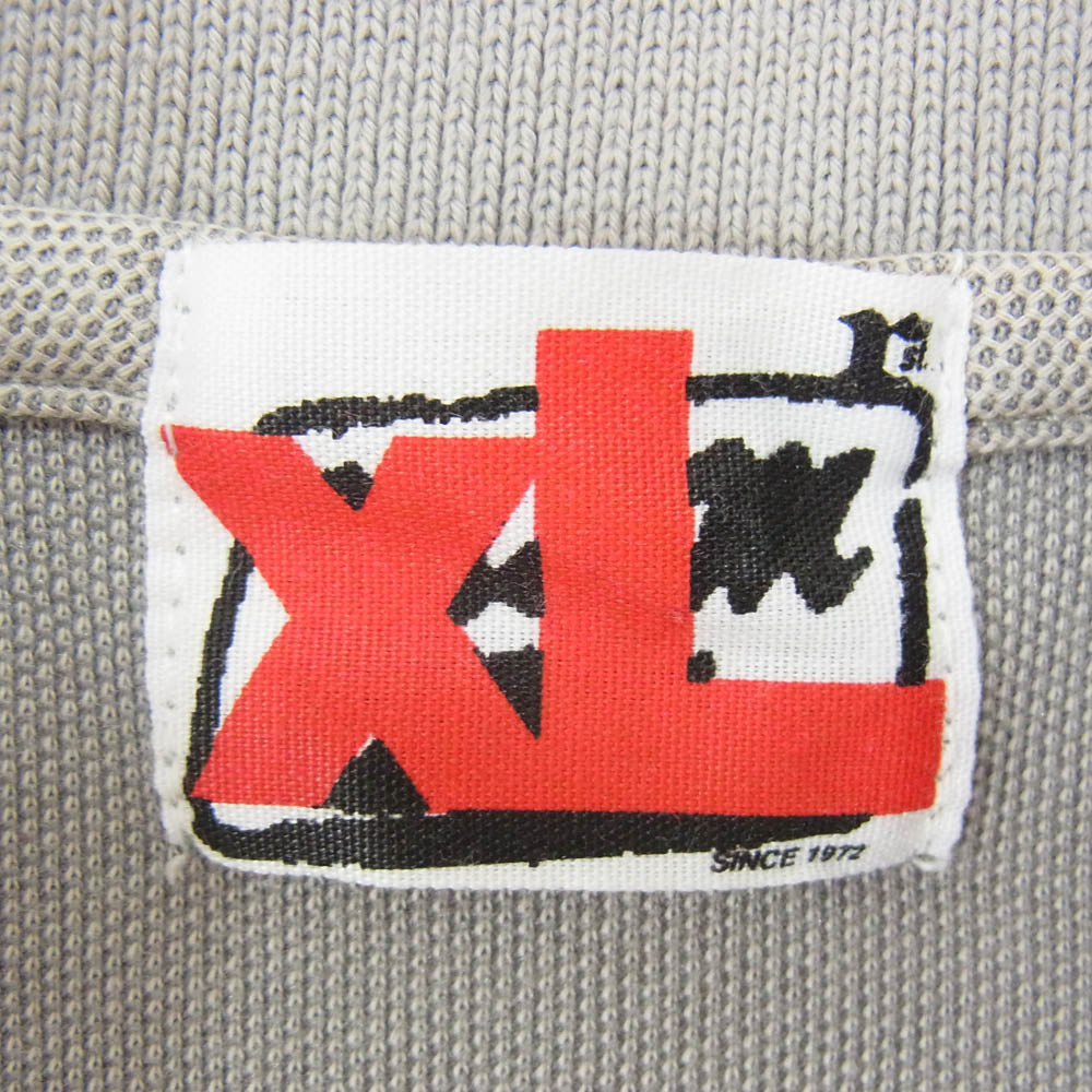 エムアンドエム ロゴ 半袖 ポロシャツ グレー系 XL【中古】