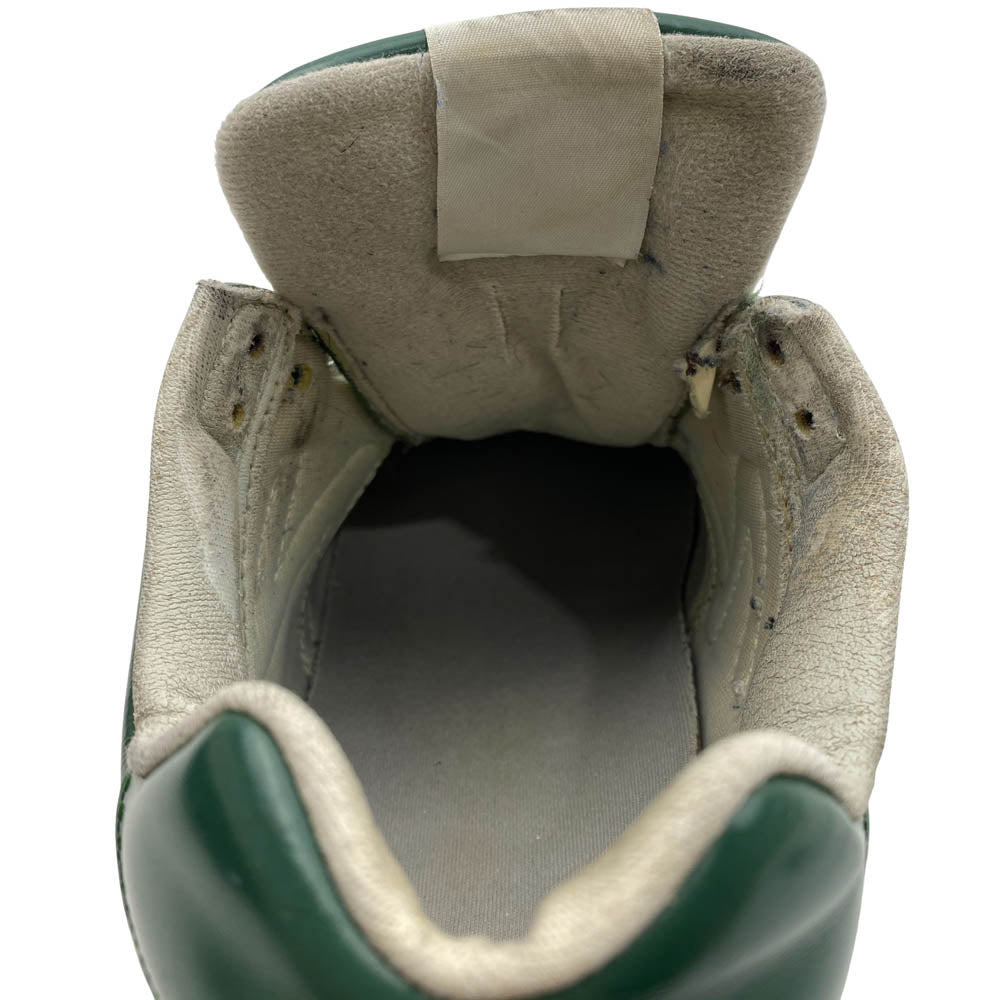NEW BALANCE ニューバランス 576 USA製 レザー ローカット スニーカー グリーン系 約26.5cm【中古】