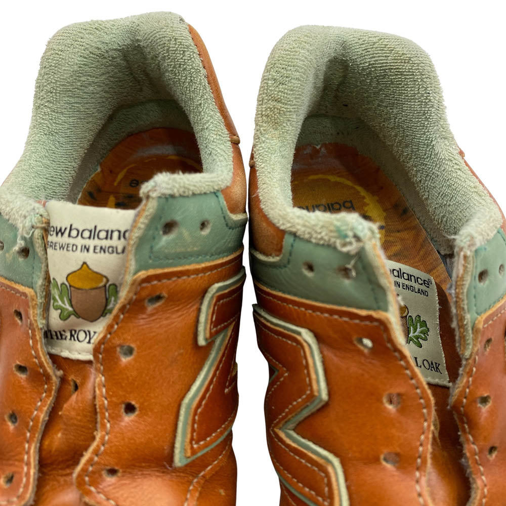 NEW BALANCE ニューバランス M576TRO The Royal Oak English Pub Pack イングランド製 レザー ローカット スニーカー ブラウン系 US8【中古】