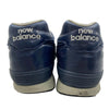 NEW BALANCE ニューバランス M578CNN 576 イングランド製 レザー ローカット スニーカー ネイビー系 US7 1/2【中古】