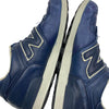 NEW BALANCE ニューバランス M578CNN 576 イングランド製 レザー ローカット スニーカー ネイビー系 US7 1/2【中古】