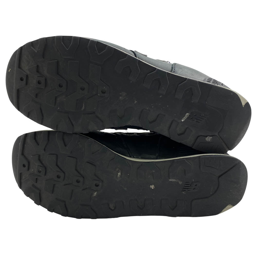 NEW BALANCE ニューバランス M576CKK 576 イングランド製 レザー メッシュタン ローカット スニーカー ブラック系 US８【中古】