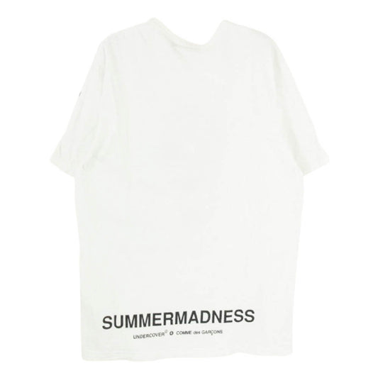 COMME des GARCONS コムデギャルソン × UNDER COVER SUMMERMADNESS アンダーカバー サマーマッドネス 半袖 カットソー Tシャツ ホワイト系 2【中古】