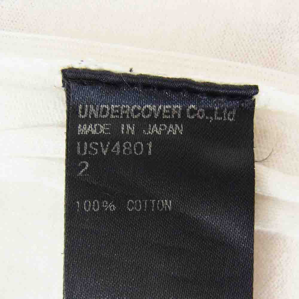UNDERCOVER アンダーカバー USV4801 the Shepherd ワッペン 半袖 Tシャツ ホワイト系 2【中古】