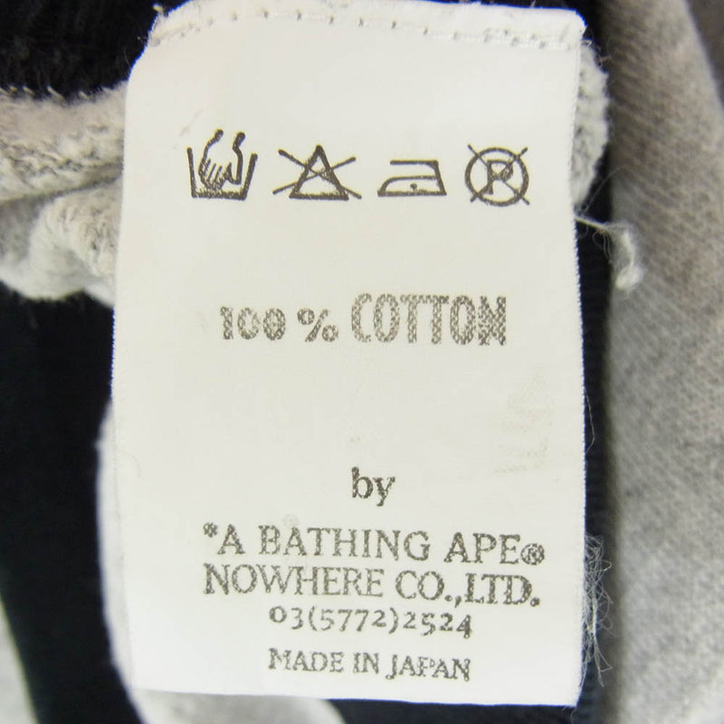 A BATHING APE アベイシングエイプ 初期タグ サルワッペン