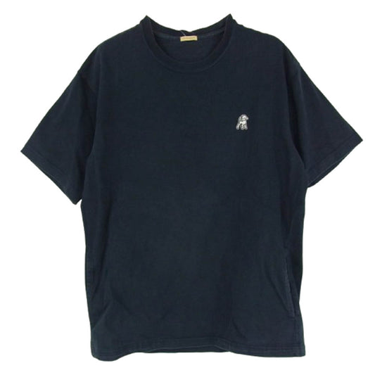 UNDERCOVER アンダーカバー US09803 the Shepherd ワッペン ヘビーウェイト クルーネック 半袖 Tシャツ ブラック系 2【中古】