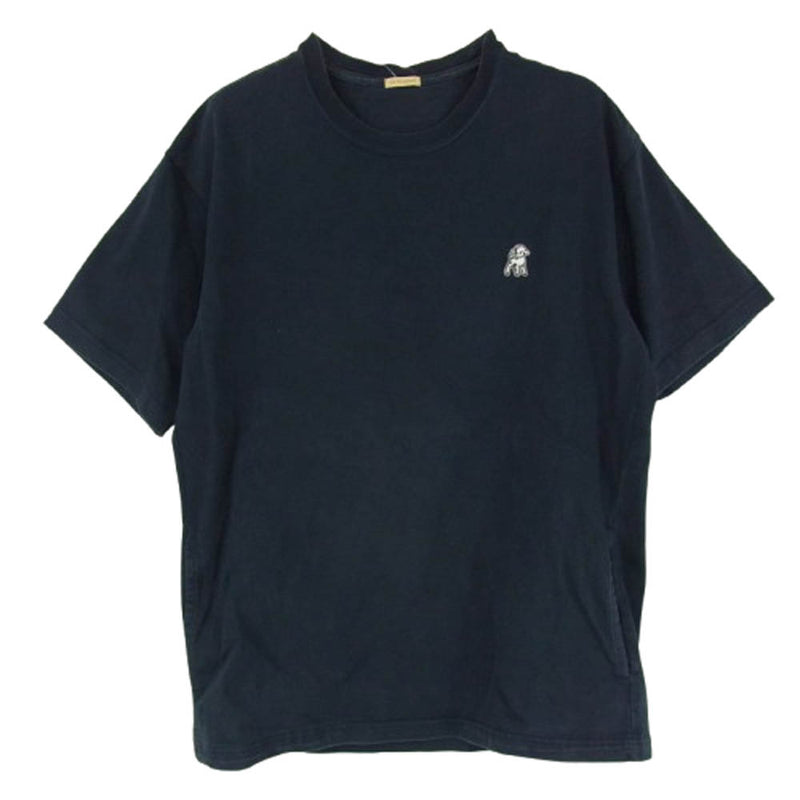 UNDERCOVER アンダーカバー US09803 the Shepherd ワッペン ヘビーウェイト クルーネック 半袖 Tシャツ ブラック系 2【中古】