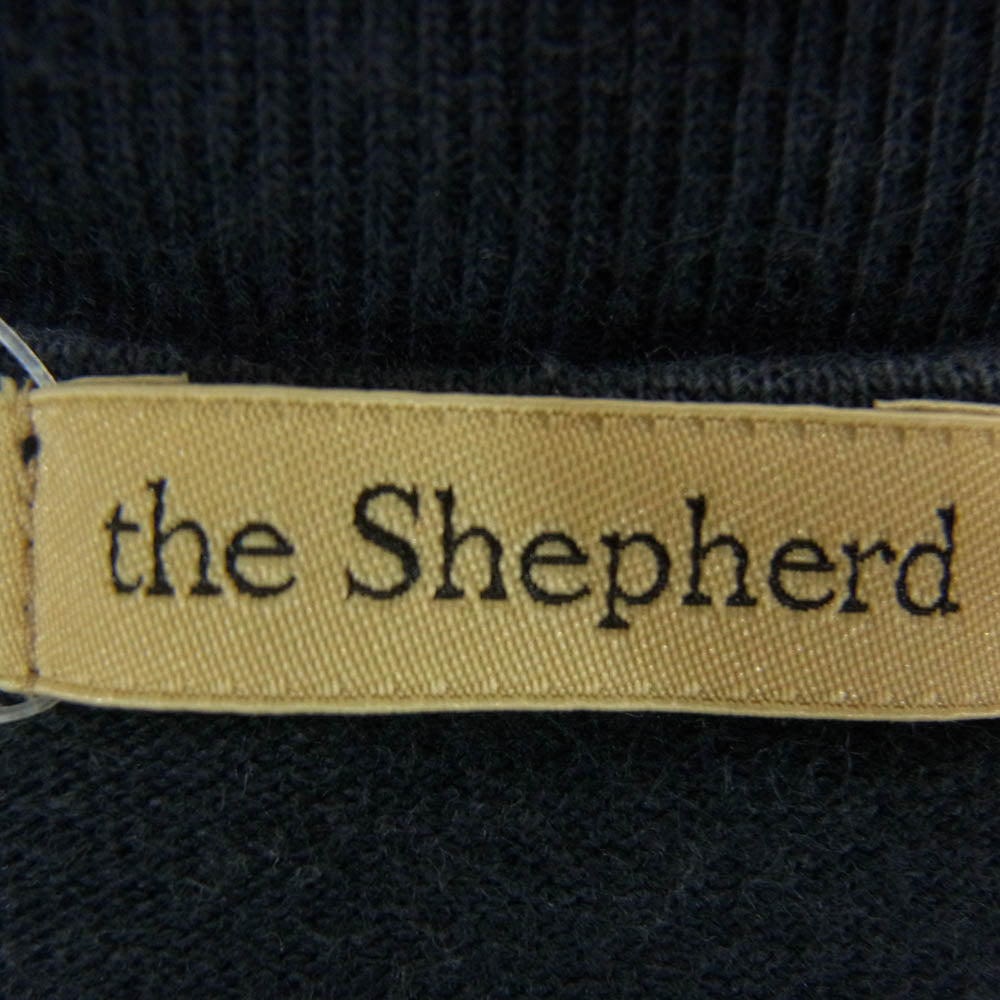UNDERCOVER アンダーカバー US09803 the Shepherd ワッペン ヘビーウェイト クルーネック 半袖 Tシャツ ブラック系 2【中古】