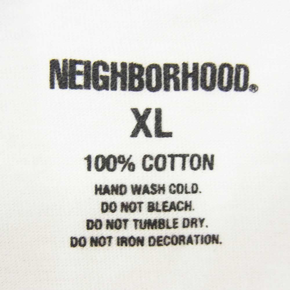 NEIGHBORHOOD ネイバーフッド 24SS ghost S/S Tee ゴースト 半袖 Tシャツ カットソー ホワイト系 XL【中古】
