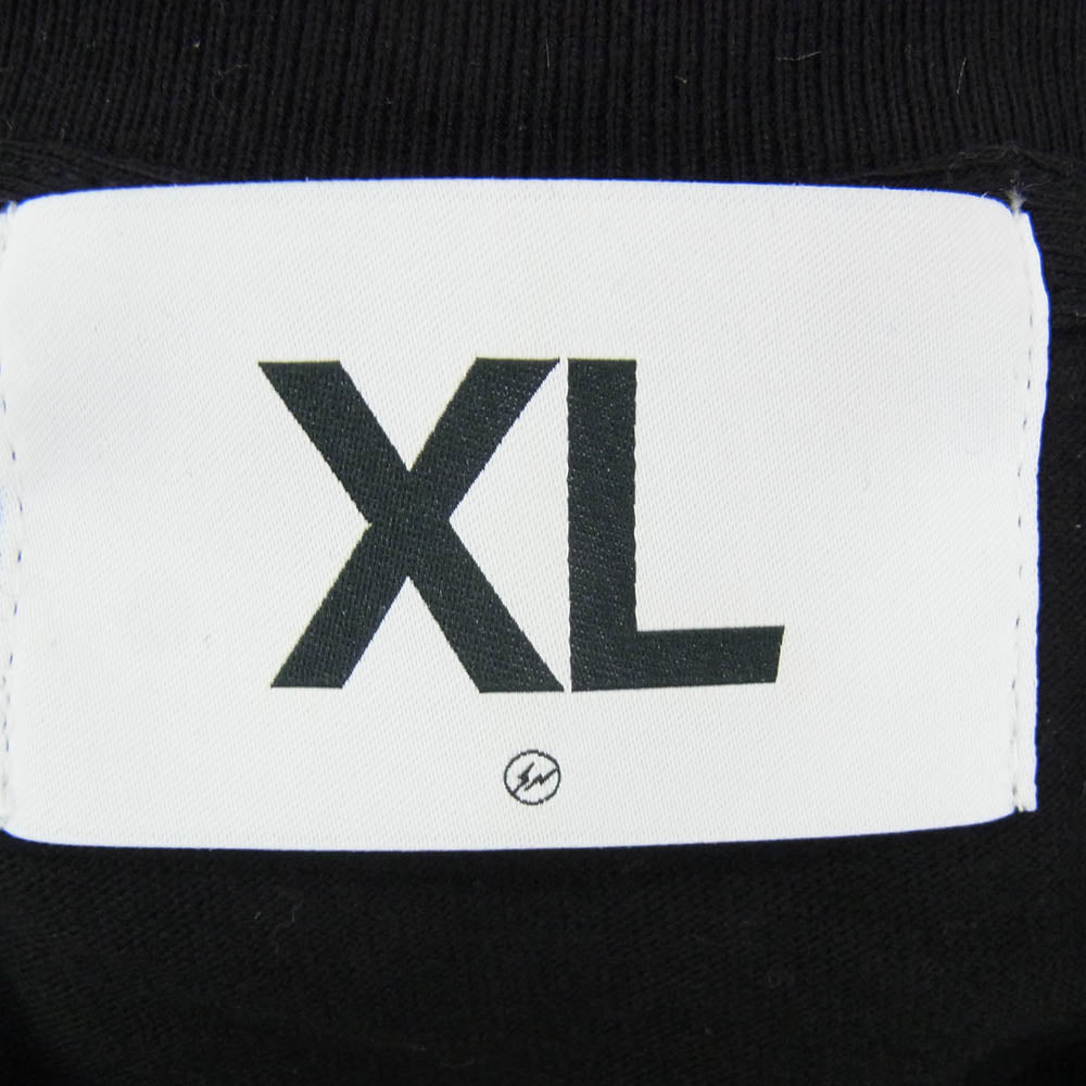 FRAGMENT DESIGN フラグメントデザイン UNIVERSITY FRGMT UNV TEE H ユニバーシティ カレッジ 半袖 Tシャツ ブラック系 XL【中古】