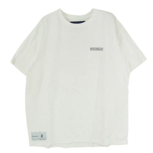 DESCENDANT ディセンダント 25SS 251ATDS-STM03S KID BEARING SS キッズベアリング 半袖 Tシャツ カットソー ホワイト系 2【中古】