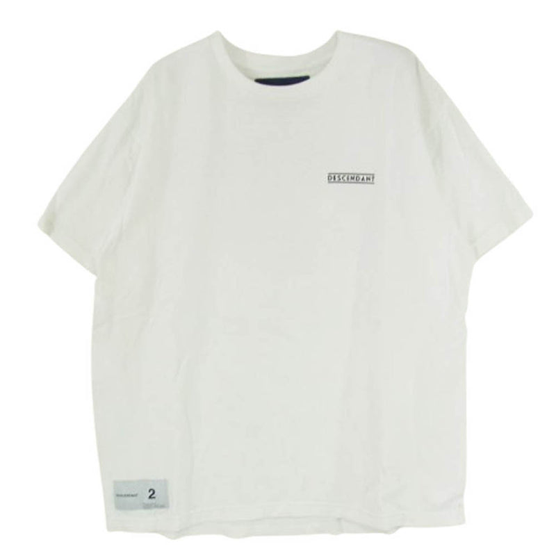 DESCENDANT ディセンダント 25SS 251ATDS-STM03S KID BEARING SS キッズベアリング 半袖 Tシャツ カットソー ホワイト系 2【中古】