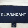 DESCENDANT ディセンダント 25SS 251ATDS-STM03S KID BEARING SS キッズベアリング 半袖 Tシャツ カットソー ホワイト系 2【中古】