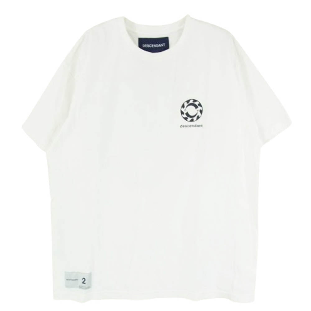 DESCENDANT ディセンダント 25SS VORTEX SS ボルテックス 半袖 Ｔシャツ カットソー ホワイト系 M【中古】