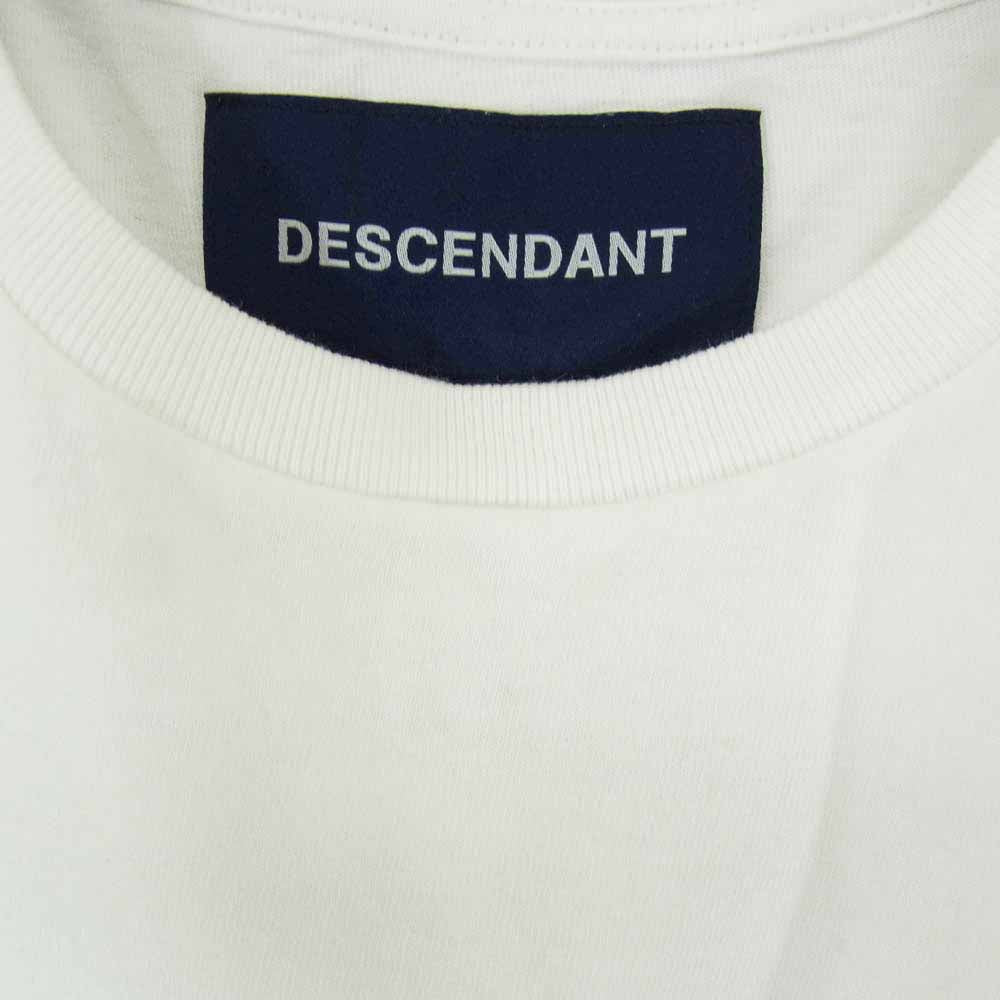 DESCENDANT ディセンダント 25SS VORTEX SS ボルテックス 半袖 Ｔシャツ カットソー ホワイト系 M【中古】