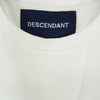 DESCENDANT ディセンダント 25SS VORTEX SS ボルテックス 半袖 Ｔシャツ カットソー ホワイト系 M【中古】