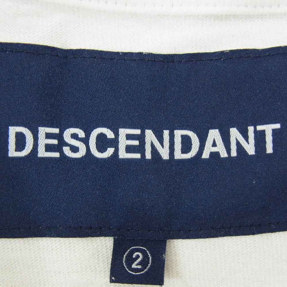DESCENDANT ディセンダント 25SS VORTEX SS ボルテックス 半袖 Ｔシャツ カットソー ホワイト系 M【中古】