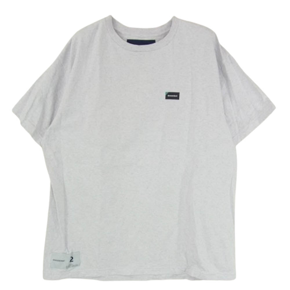 DESCENDANT ディセンダント 251ATDS-STM09S OCEAN'S WISDOM SS オーシャンズ ウィズダム 半袖 Tシャツ カットソー グレー系 2【中古】