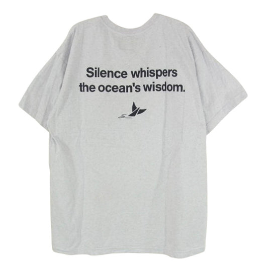 DESCENDANT ディセンダント 251ATDS-STM09S OCEAN'S WISDOM SS オーシャンズ ウィズダム 半袖 Tシャツ カットソー グレー系 2【中古】