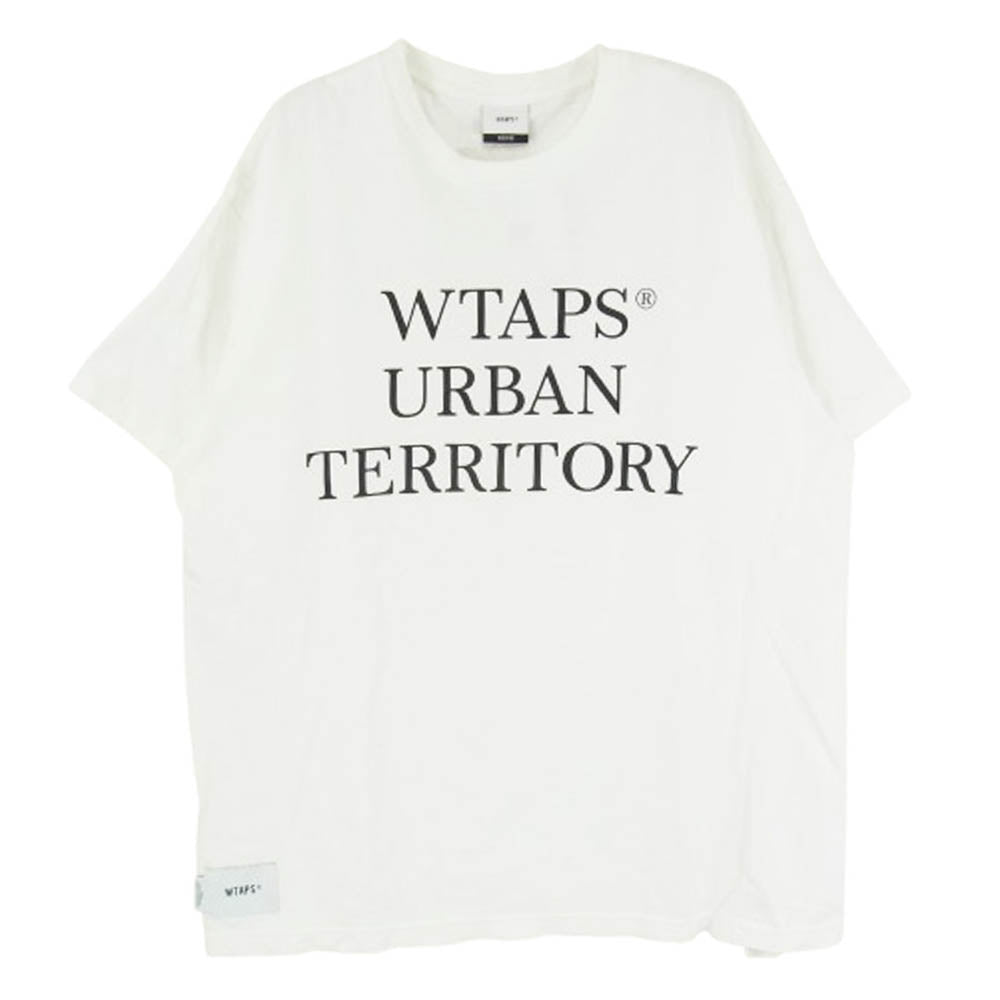 WTAPS ダブルタップス 24SS 241ATDT-STM08S WUT / SS / COTTON プリント Tシャツ 半袖 カットソー ホワイト系 2【中古】