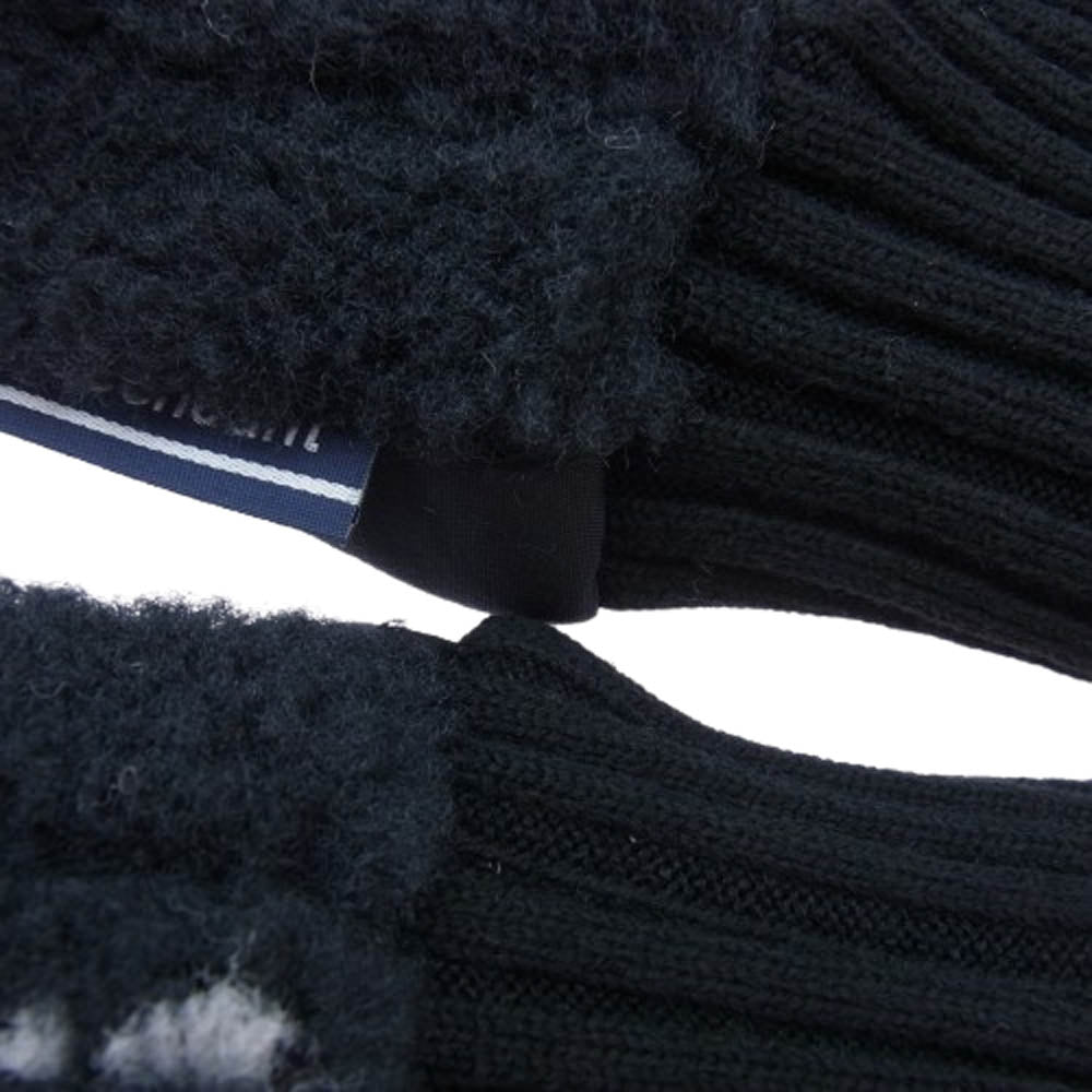 DESCENDANT ディセンダント HA92452DC ×HELLY HANSEN MTTN MITTEN FIBERPILE ヘリーハンセン ミトン グローブ 手袋 ブラック系【新古品】【未使用】【中古】