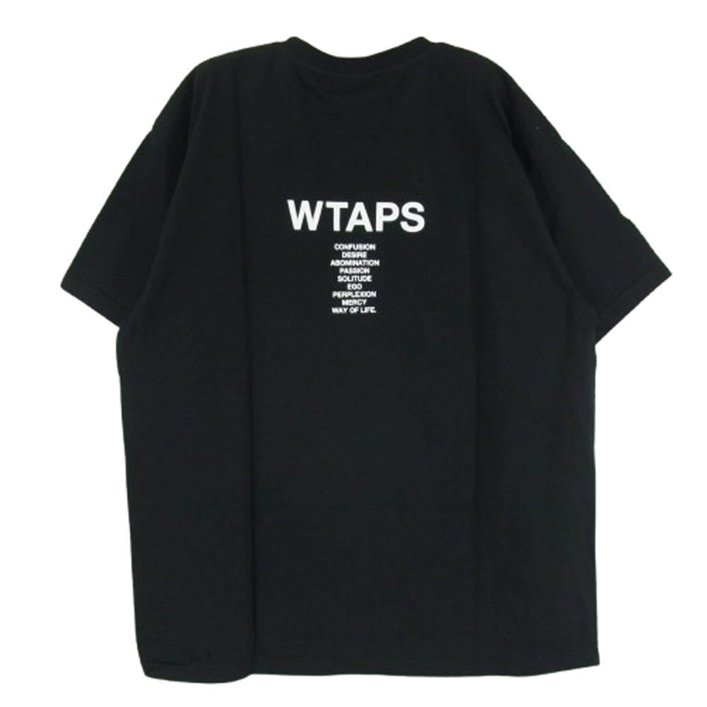 WTAPS ダブルタップス 24SS 241ATDT-STM06S INGREDIENTS SS COTTON イングレディエンツ Ｔシャツ 半袖 カットソー ブラック系 2【新古品】【未使用】【中古】