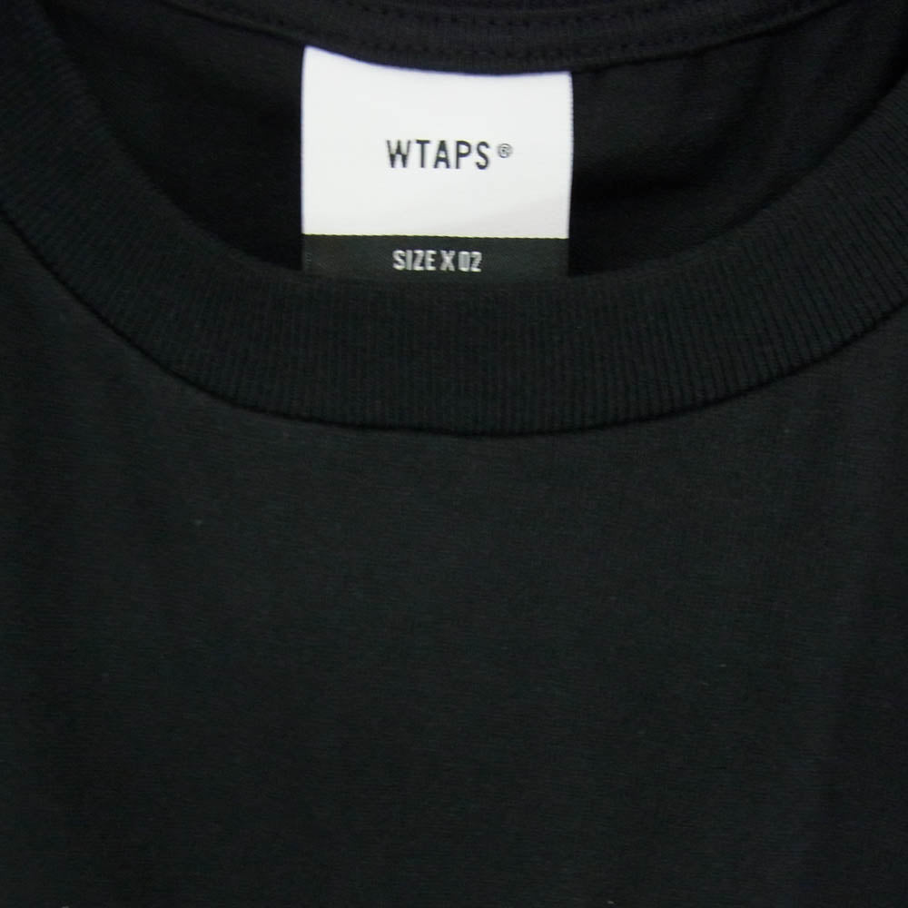 WTAPS ダブルタップス 24SS 241ATDT-STM06S INGREDIENTS SS COTTON イングレディエンツ Ｔシャツ 半袖 カットソー ブラック系 2【新古品】【未使用】【中古】