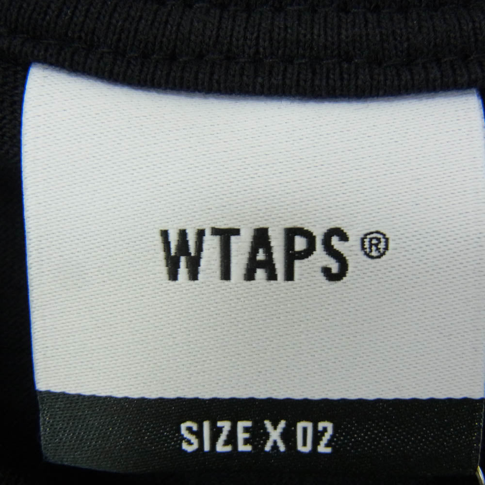 WTAPS ダブルタップス 24SS 241ATDT-STM06S INGREDIENTS SS COTTON イングレディエンツ Ｔシャツ 半袖 カットソー ブラック系 2【新古品】【未使用】【中古】