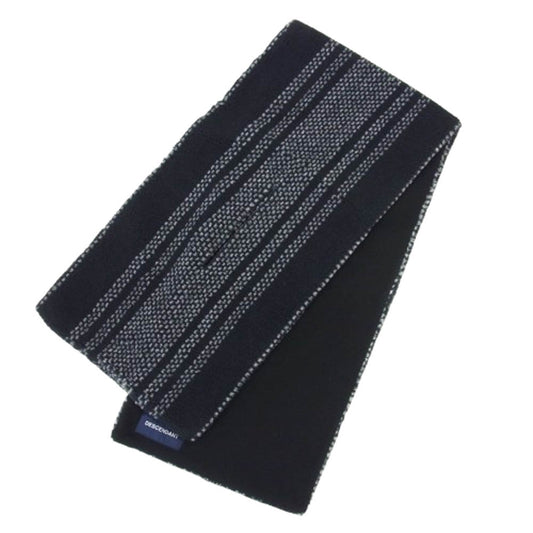 DESCENDANT ディセンダント HA92453DC × HELLY HANSEN CATPR SCARF FIBERPILE ヘリーハンセン フリース マフラー スカーフ ブラック系【新古品】【未使用】【中古】