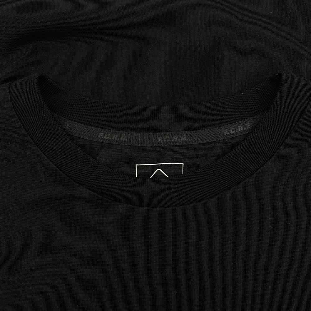 F.C.R.B. エフシーアールビー FCRB-242099 BLURRED BIG LOGO S/S TEAM BAGGY TEE ビッグ ロゴ 半袖 Tシャツ ブラック系 L【極上美品】【中古】