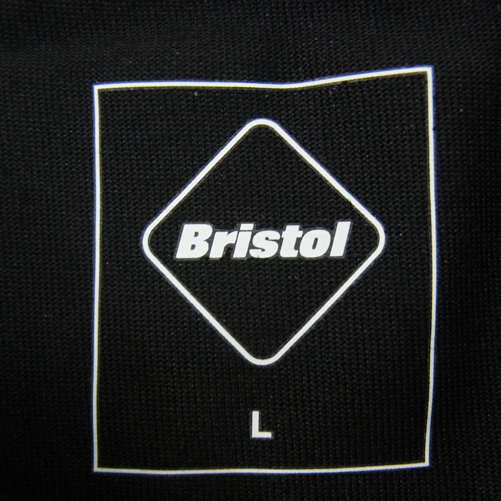F.C.R.B. エフシーアールビー FCRB-242099 BLURRED BIG LOGO S/S TEAM BAGGY TEE ビッグ ロゴ 半袖 Tシャツ ブラック系 L【極上美品】【中古】