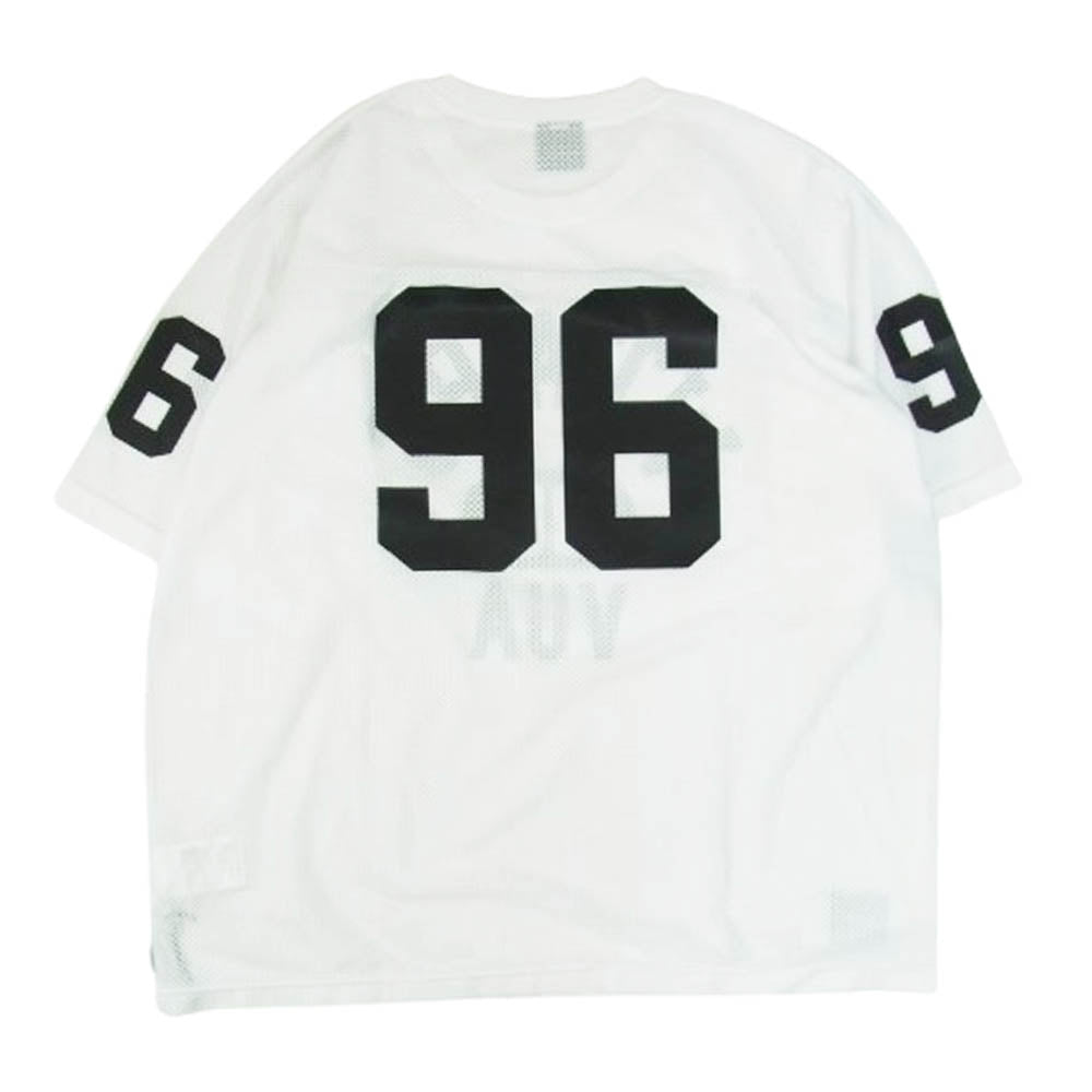WTAPS ダブルタップス 25SS 251ATDT-CSM27 QB SS POLY フットボール Tシャツ 半袖カットソー ホワイト系 3【新古品】【未使用】【中古】