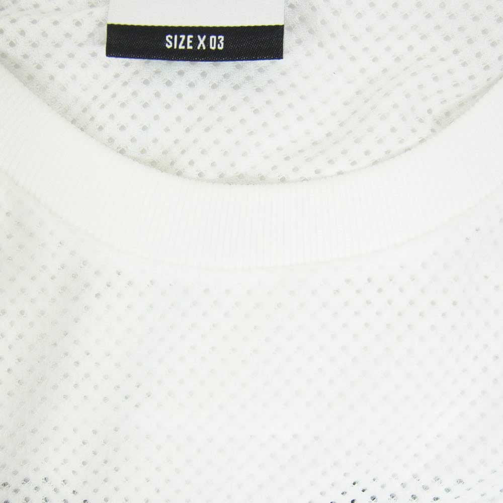 WTAPS ダブルタップス 25SS 251ATDT-CSM27 QB SS POLY フットボール Tシャツ 半袖カットソー ホワイト系 3【新古品】【未使用】【中古】