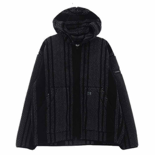 DESCENDANT ディセンダント HH52451DC × HELLY HANSEN SPICOLI HOODED JACKET FIBERPILE ヘリーハンセン ファイバーパイル フーデッド フリース ジャケット ブラック系 XL【中古】