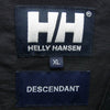 DESCENDANT ディセンダント HH52451DC × HELLY HANSEN SPICOLI HOODED JACKET FIBERPILE ヘリーハンセン ファイバーパイル フーデッド フリース ジャケット ブラック系 XL【中古】