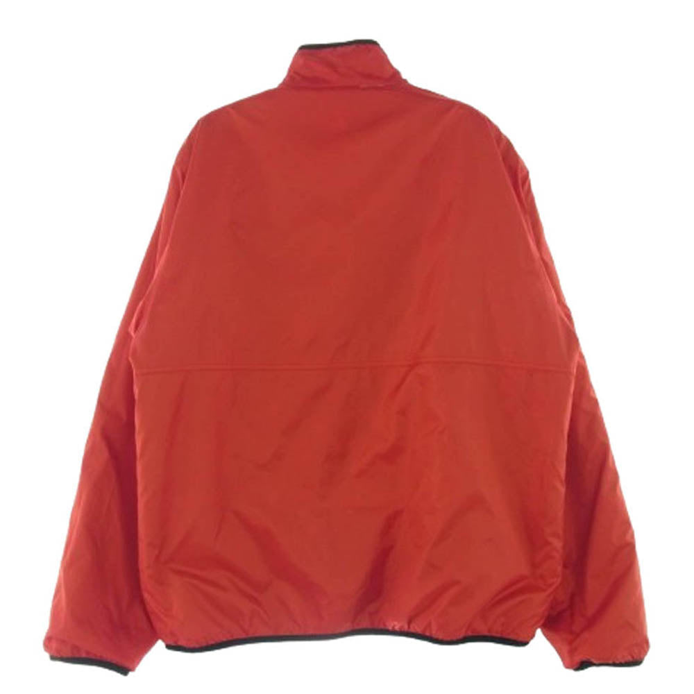 Supreme シュプリーム 17AW ワングラム期 Leopard Fleece Reversible Jacket レオパード フリース リバーシブル ジャケット L レッド系 ブラック系 L【美品】【中古】