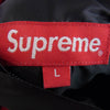 Supreme シュプリーム 17AW ワングラム期 Leopard Fleece Reversible Jacket レオパード フリース リバーシブル ジャケット L レッド系 ブラック系 L【美品】【中古】