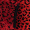 Supreme シュプリーム 17AW ワングラム期 Leopard Fleece Reversible Jacket レオパード フリース リバーシブル ジャケット L レッド系 ブラック系 L【美品】【中古】